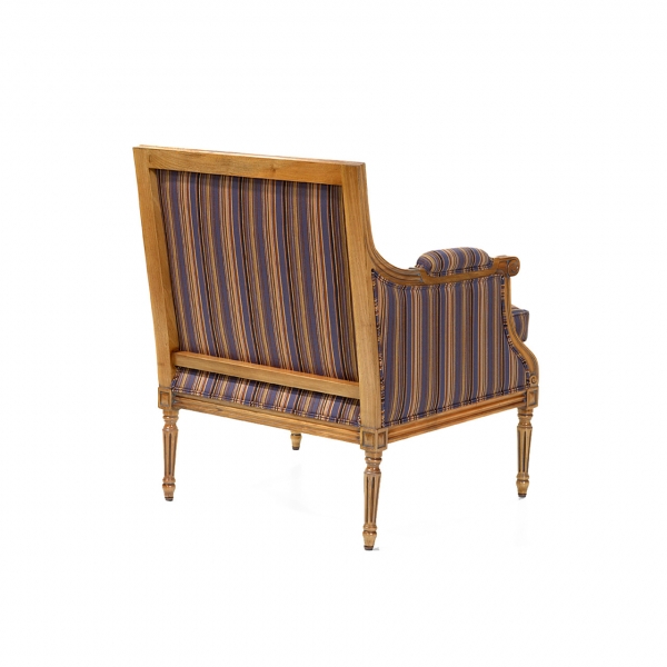 Louis XVI armchair in solid wood - Louis XVI Chair - Chair